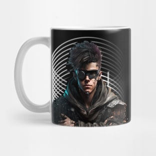 Cyberpunk Man Mug